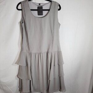 Grey Vision for Innovation Maxi Dress